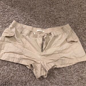 PacSun Women's Cargo Shorts in Beige